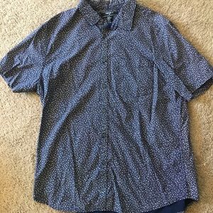 Men’s floral button down shirt